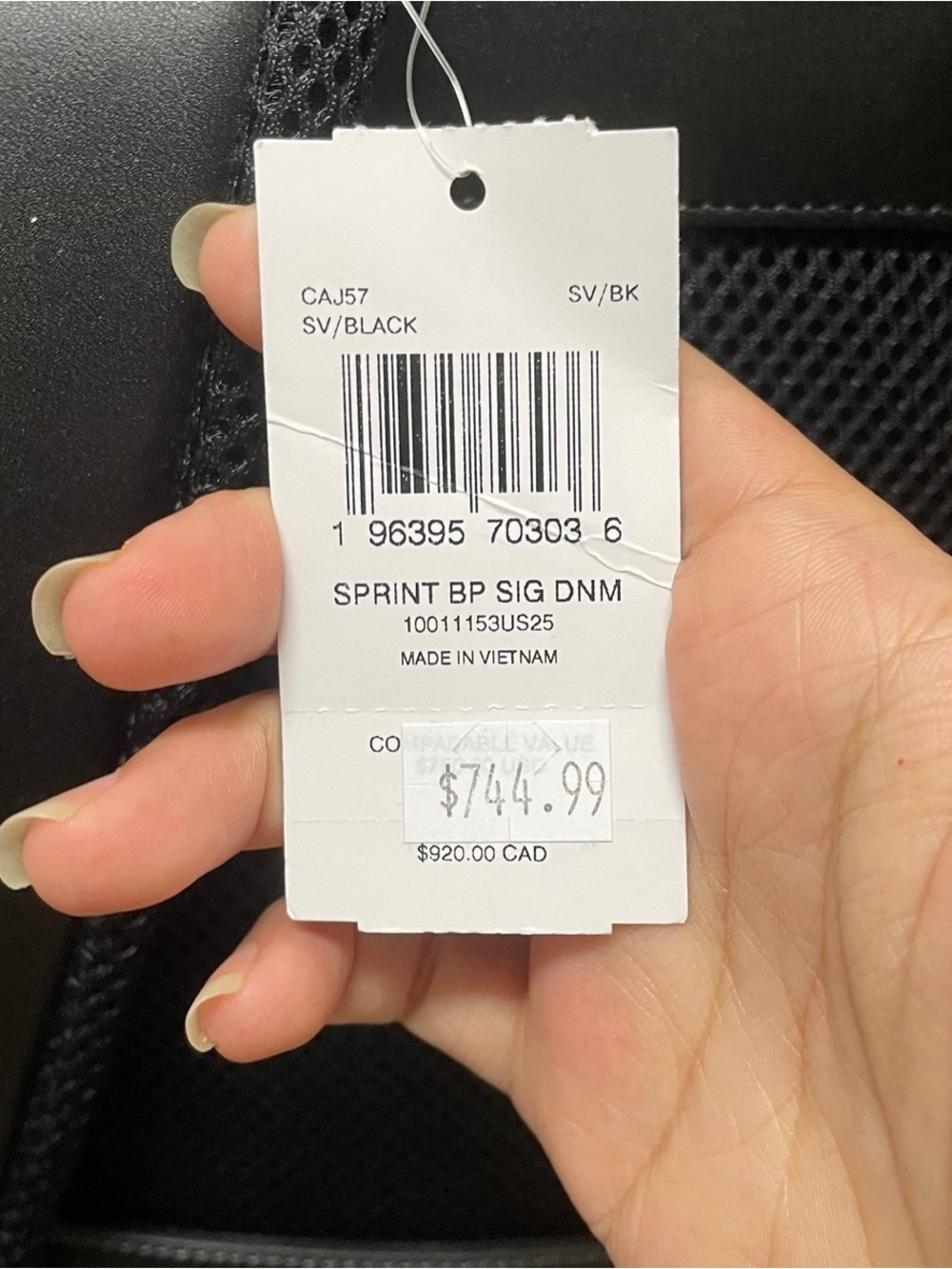 Coach SPRINT BACKPACK IN SIGNATURE DENIM
SILVER/BLACK caj57 - Picture 7 of 9